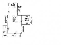 300 Linwood Ave, Newton MA  02460-1329 floor plan