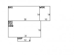 235 Chapel St, Newton MA  02458-1309 floor plan