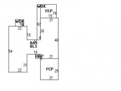 60 Rosalie Rd, Newton MA 02459-3131 floor plan