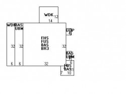 199 Collins Rd, Newton MA  02468-2237 floor plan