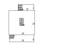 192 Woodward St, Newton MA 02468-2006 floor plan