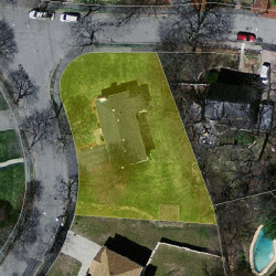 10 Karen Rd, Newton MA 02468-1124 aerial view