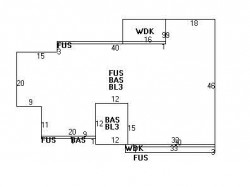 44 Dorothy Rd, Newton MA 02459-3308 floor plan