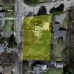77 Windsor Rd, Newton MA 02468-1504 aerial view