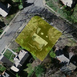 94 Clements Rd, Newton MA  02458-2618 aerial view