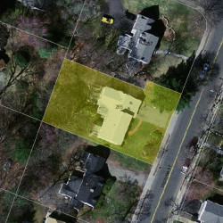 265 Dedham St, Newton MA 02461-2044 aerial view