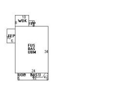 28 Cook St, Newton MA  02458-1312 floor plan