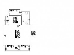166 Sumner St, Newton MA 02459-1955 floor plan