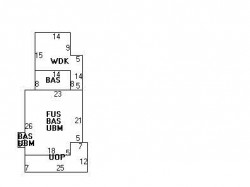 28 Curve St, Newton MA  02465-2207 floor plan