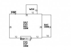 134 Otis St, Newton MA  02460-1846 floor plan