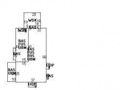 43 Carlton Rd, Newton MA 02468-1913 floor plan