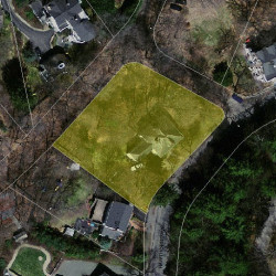 51 Hawthorne Ave, Newton MA 02466-2817 aerial view