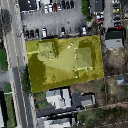 1076 Chestnut St, Newton MA 02464-1307 aerial view