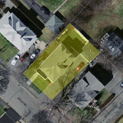 29 Broadway Ter, Newton MA  02460-1404 aerial view