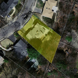 85 Oldham Rd, Newton MA  02465-2328 aerial view