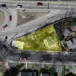 822 Boylston St, Newton MA  02461-1502 aerial view