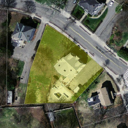 34 River St, Newton MA  02465-1854 aerial view