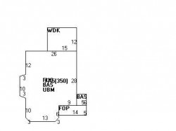 228 Cherry St, Newton MA  02465-1246 floor plan