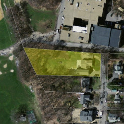 172 Edinboro St, Newton MA  02460-1302 aerial view