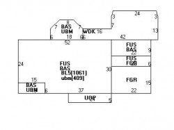 28 Sky View Cir, Newton MA  02459-3158 floor plan