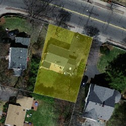 480 Crafts St, Newton MA 02465-1703 aerial view