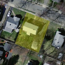 50 Carl St, Newton MA 02461-1906 aerial view