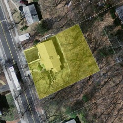 272 Winchester St, Newton MA 02461-2034 aerial view