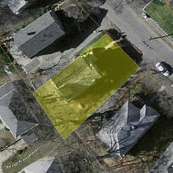 31 Lewis St, Newton MA 02458-1824 aerial view