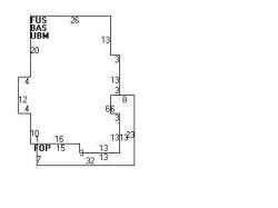 239 Auburndale Ave, Newton MA 02466-1603 floor plan