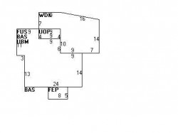 15 Garland Rd, Newton MA 02459-1740 floor plan
