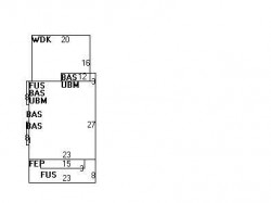 160 Melrose St, Newton MA  02466-1111 floor plan