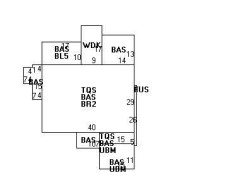 111 Garland Rd, Newton MA  02459-1741 floor plan