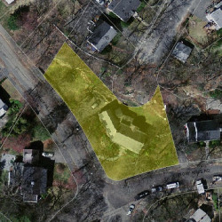 21 Stony Brae Rd, Newton MA  02461-1707 aerial view