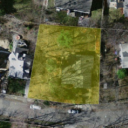 35 Everett St, Newton MA  02459-1926 aerial view
