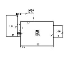 85 Fessenden St, Newton MA 02460-1119 floor plan