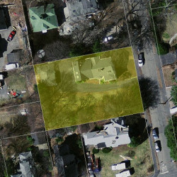 17 Chester St, Newton MA 02461-1415 aerial view