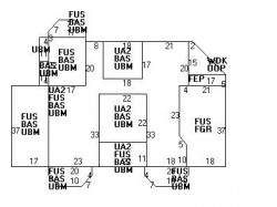 325 Brookline St, Newton MA  02459-3151 floor plan