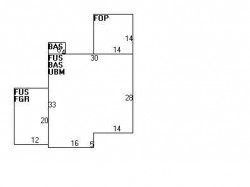 65 Ferncroft Rd, Newton MA 02468-1213 floor plan