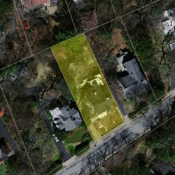 215 Highland Ave, Newton MA 02465-2511 aerial view