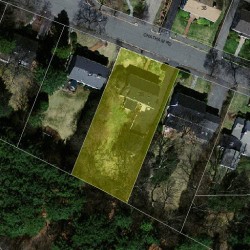 35 Chatham Rd, Newton MA  02461-1009 aerial view