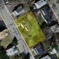 30 Kensington St, Newton MA  02460-1312 aerial view