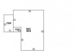 32 Mosman St, Newton MA  02465-1303 floor plan