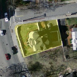 526 Centre St, Newton MA 02458-2032 aerial view