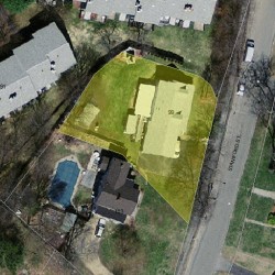 99 Staniford St, Newton MA 02466-1131 aerial view