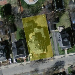 85 Erie Ave, Newton MA 02461-1515 aerial view