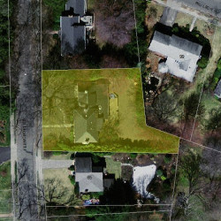 73 Ferncroft Rd, Newton MA 02468-1213 aerial view