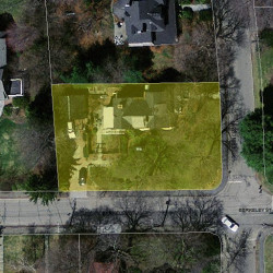 109 Prince St, Newton MA 02465-2632 aerial view