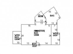 33 Risley Rd, Newton MA  02465-2921 floor plan