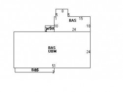 45 Andrew St, Newton MA  02461-2101 floor plan