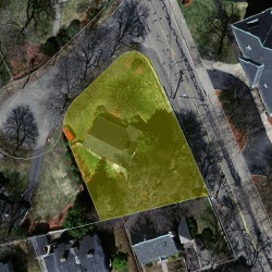 89 Chestnut St, Newton MA 02465-2540 aerial view